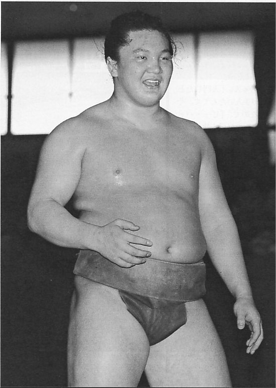 Hakuho in allenamento